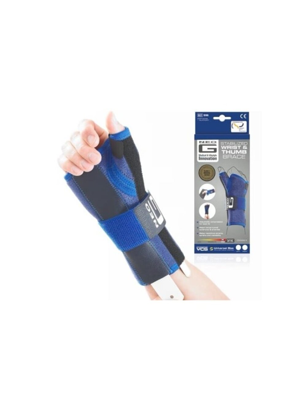 Neo-G Wrist and Thumb Brace, Stabilized - Left side side new  no box